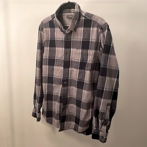 Checkered Flannel Button Down Shirt
